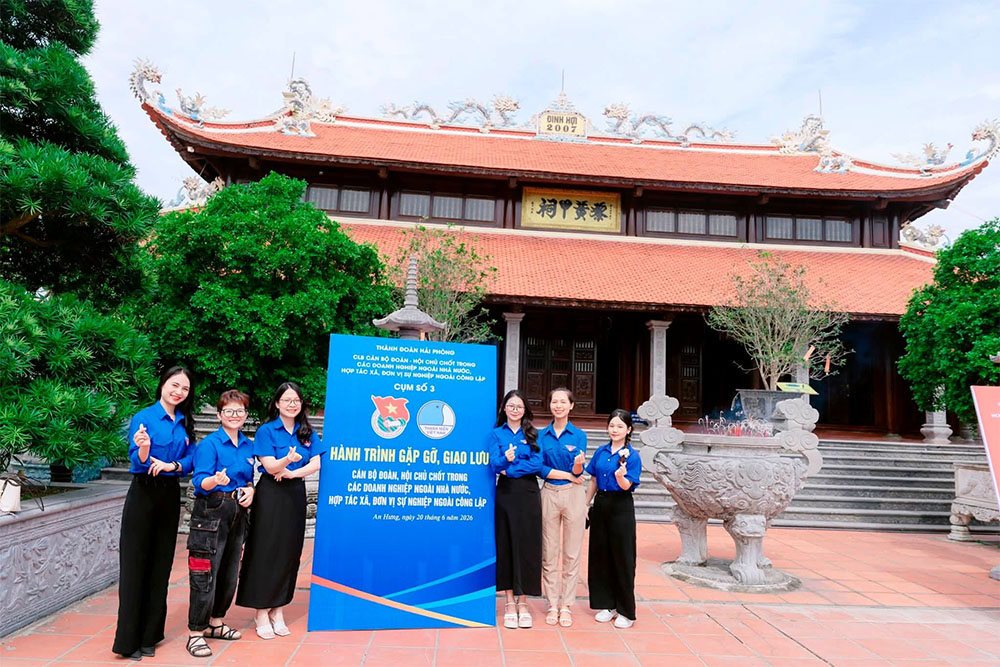 Hành trình kết nối giá trị vì cộng đồng cùng Thành đoàn Hải Phòng