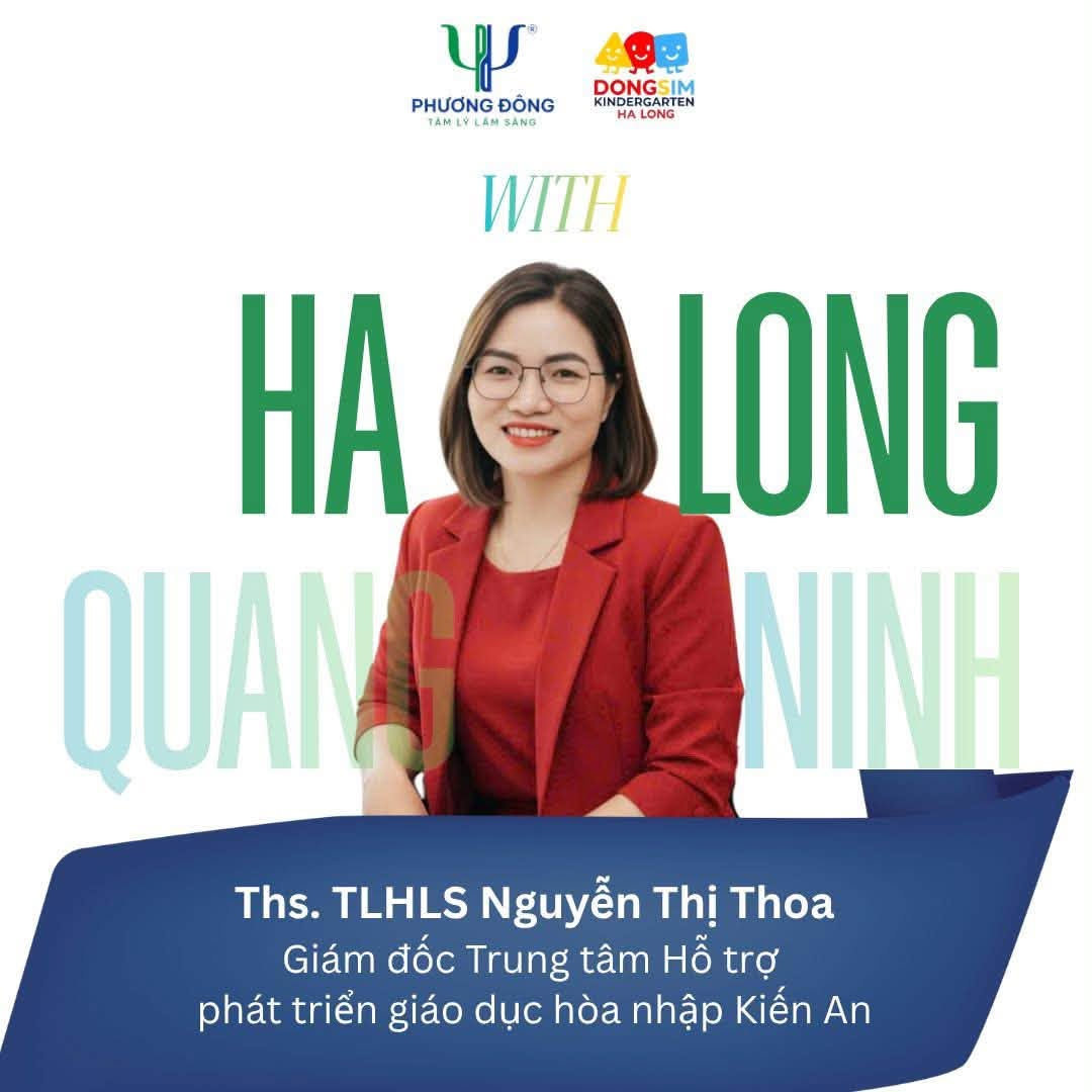 Kiến An sàng lọc, đáng giá phát triển cho trẻ tại Hạ Long 2 ThS. Nguyễn Thị Thoa đã đồng hành cùng đội ngũ chuyên gia đến từ Trung tâm Công tác Xã hội & Tâm lý lâm sàng Phương Đông
