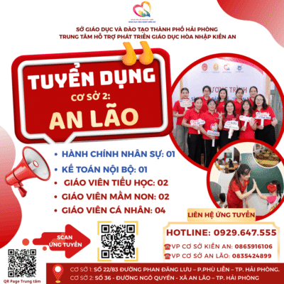 tuyen dung giao vien nhan su hai phong gdhn kien an